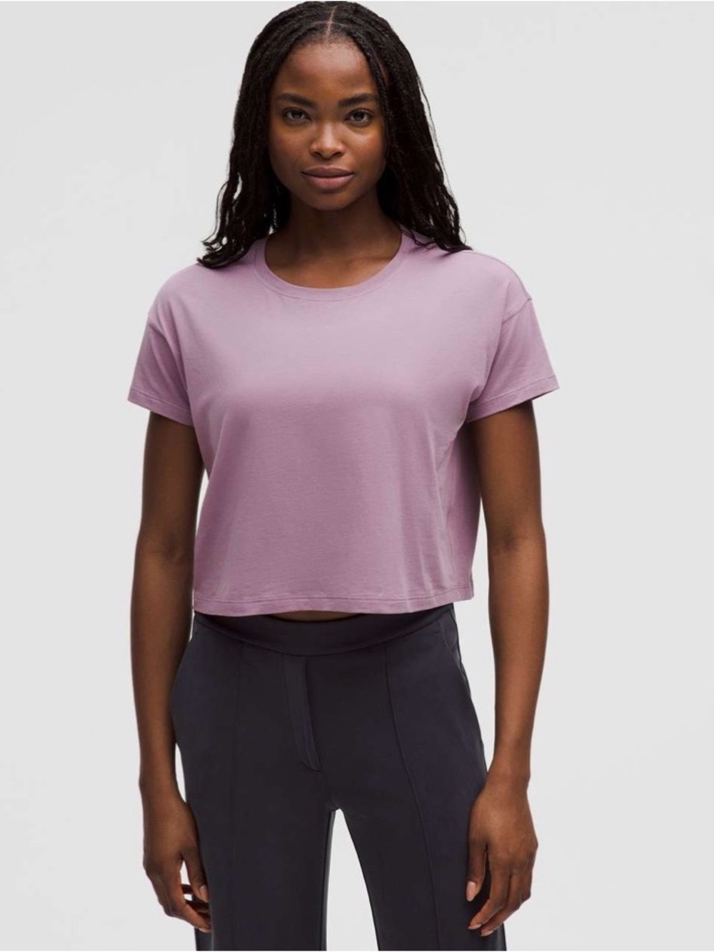 Lululemon cates cropped t-shirt